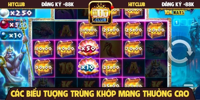 Các biểu tượng trùng khớp mang thưởng cao